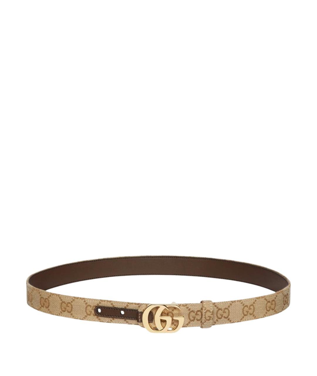 GUCCI Коричневый кожаный ремень, фото 1