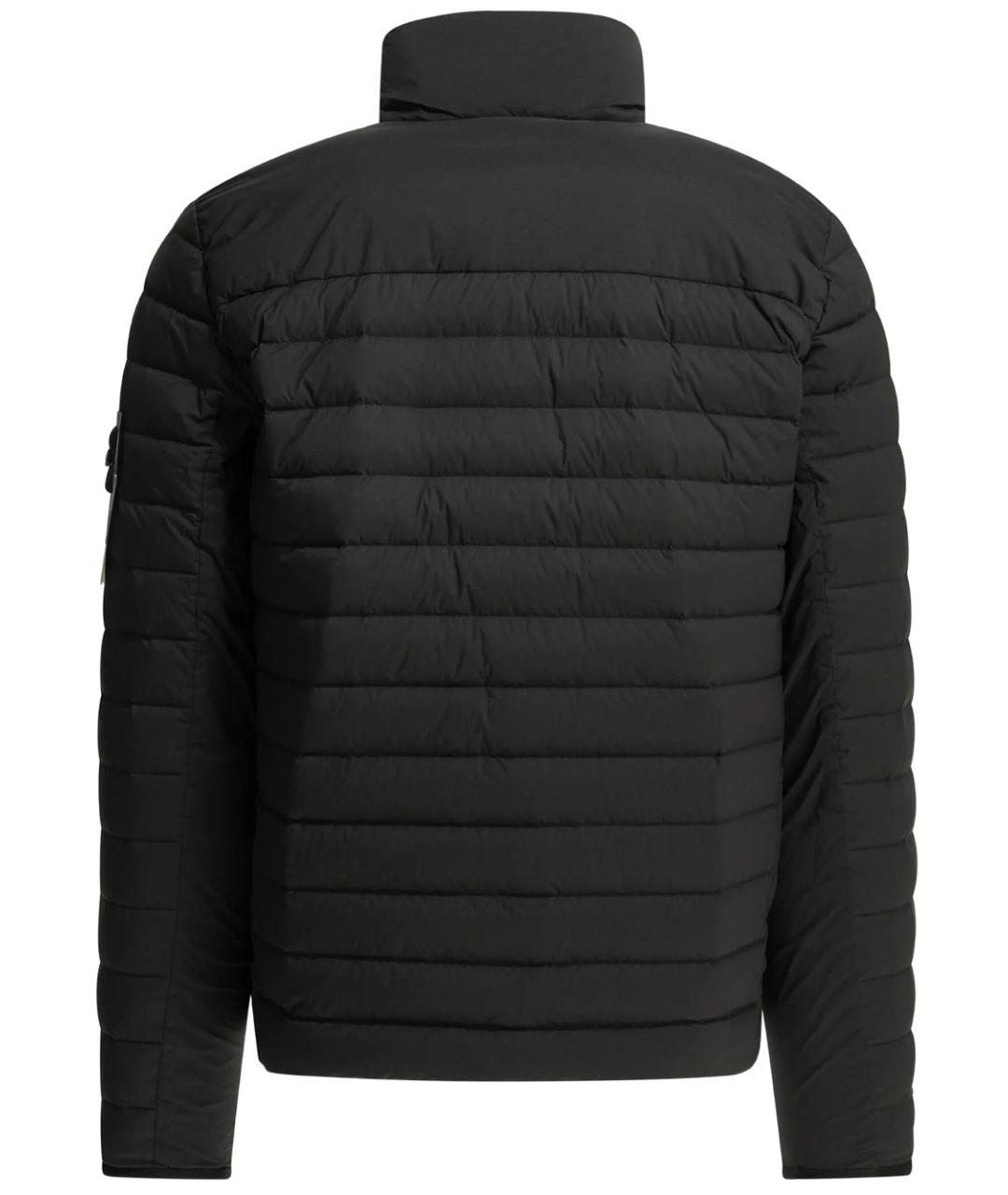 STONE ISLAND Черная полиамидовая куртка, фото 2