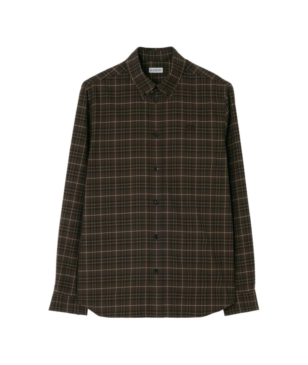 BURBERRY Мульти хлопковая кэжуал рубашка, фото 1