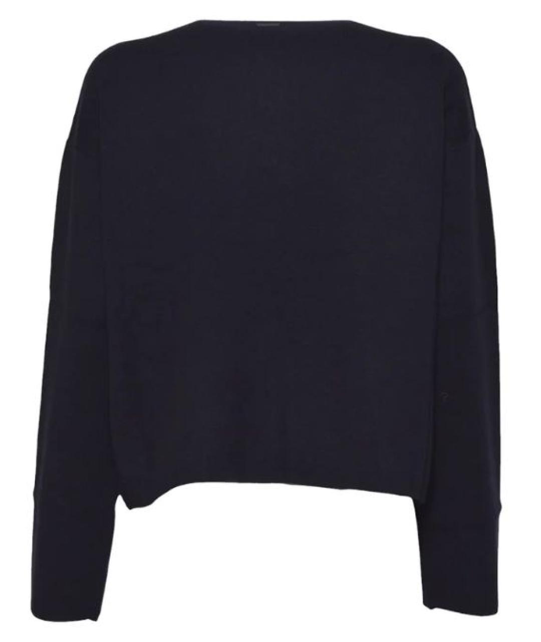 MAX MARA Черный шерстяной джемпер / свитер, фото 3