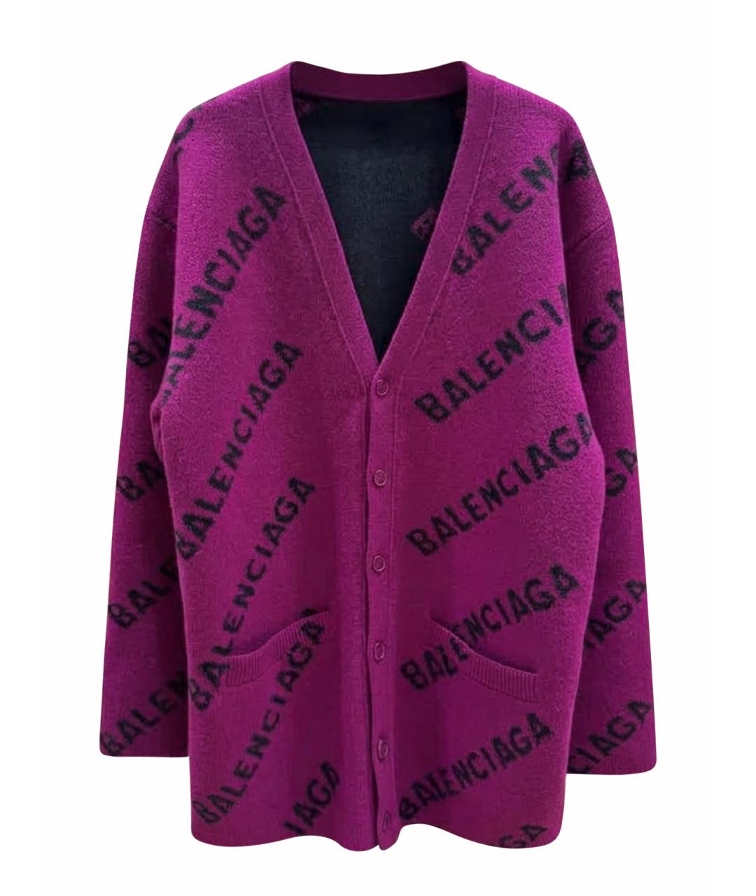 BALENCIAGA Шерстяной кардиган, фото 1