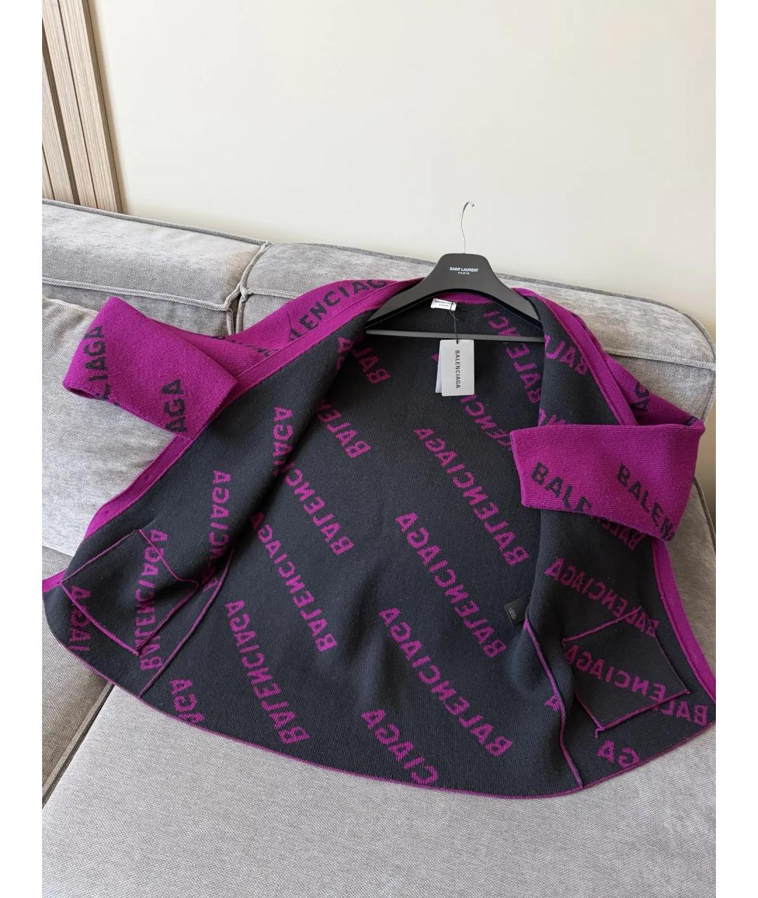 BALENCIAGA Шерстяной кардиган, фото 3