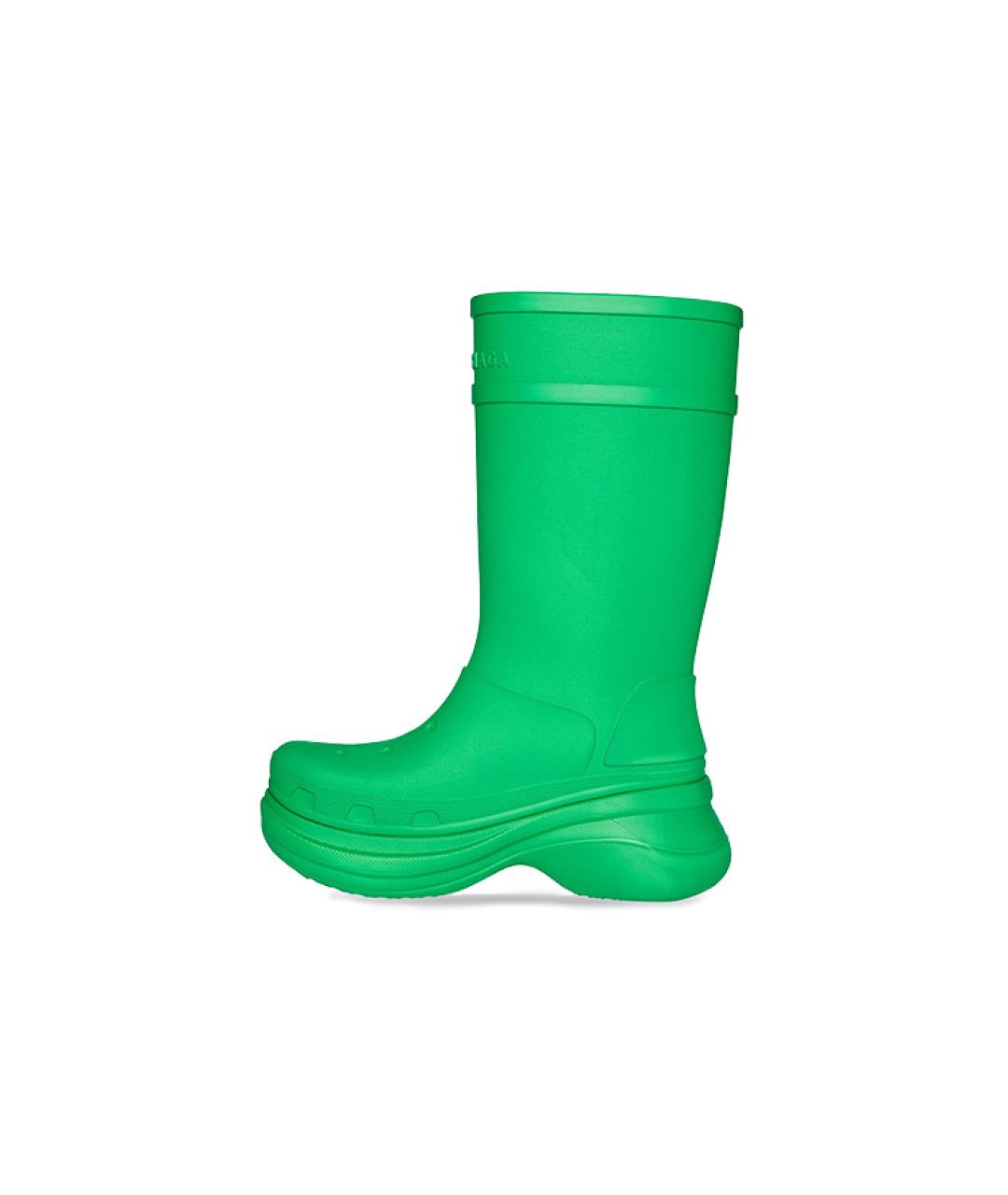 BALENCIAGA Зеленые сапоги, фото 2