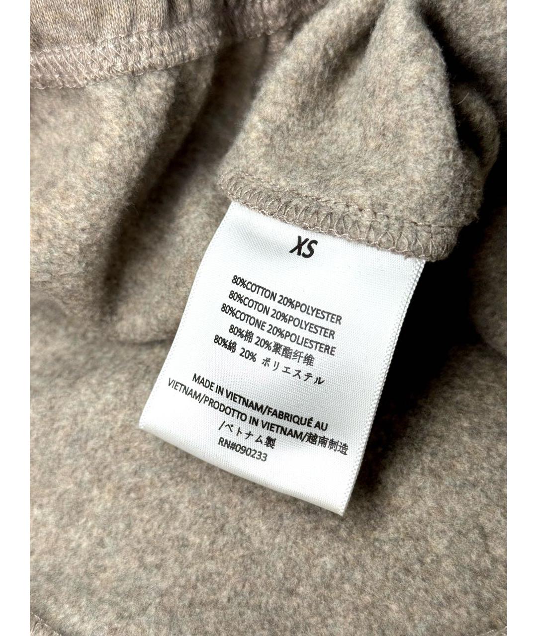 FEAR OF GOD ESSENTIALS Серые хлопковые повседневные брюки, фото 8