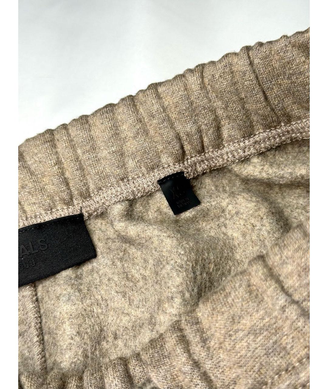 FEAR OF GOD ESSENTIALS Серые хлопковые повседневные брюки, фото 7