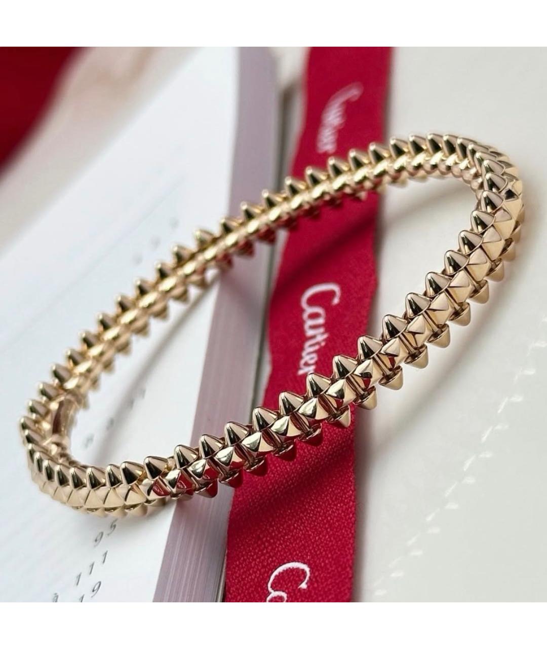 CARTIER Желтый браслет из желтого золота, фото 3