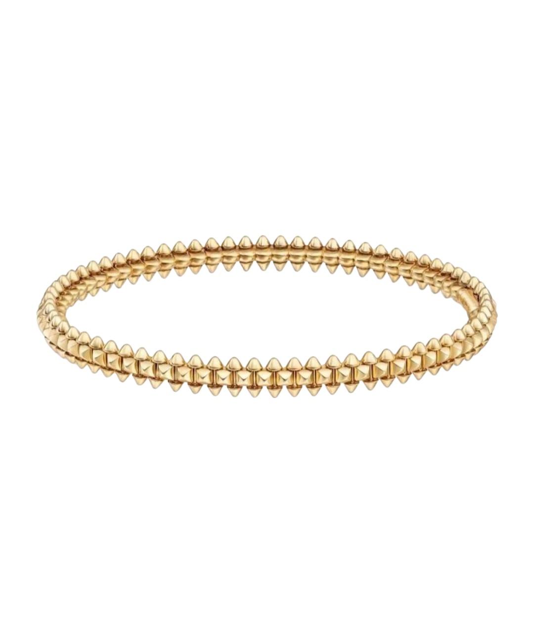 CARTIER Желтый браслет из желтого золота, фото 1