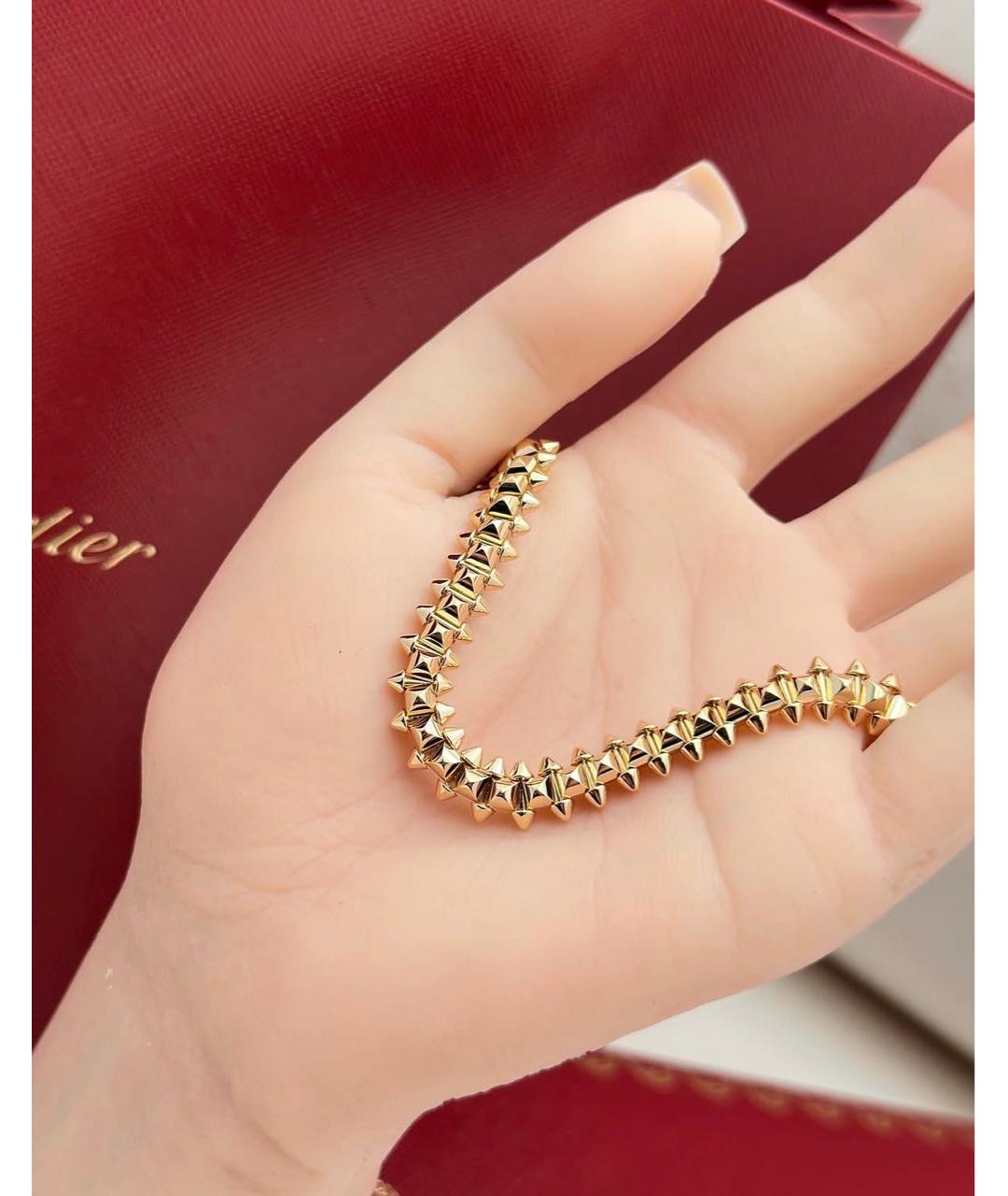 CARTIER Желтый браслет из желтого золота, фото 2