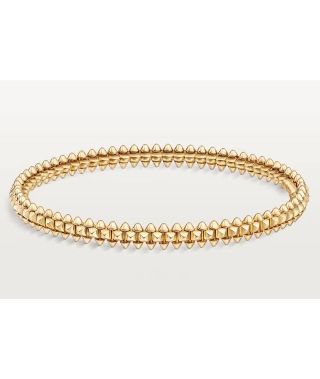 CARTIER Желтый браслет из желтого золота, фото 5
