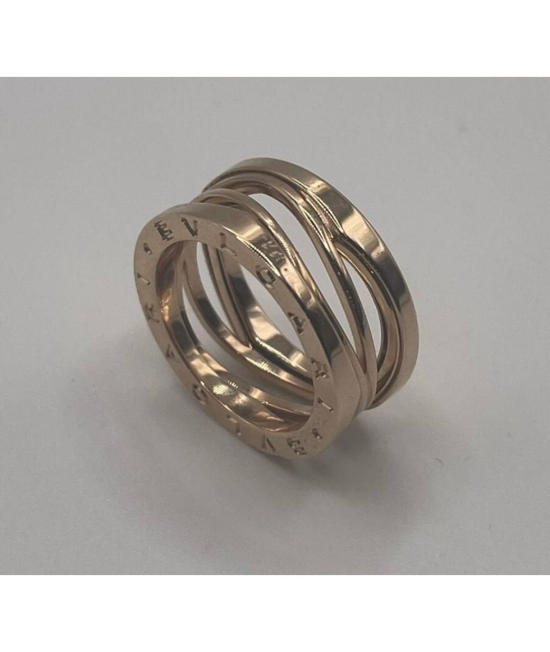 BVLGARI Золотое кольцо из розового золота, фото 6