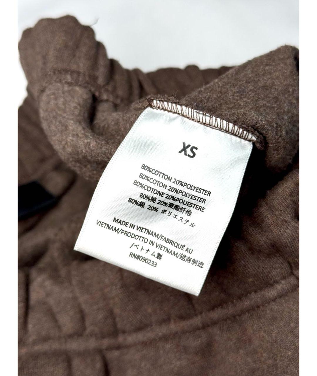FEAR OF GOD ESSENTIALS Коричневые хлопковые повседневные брюки, фото 6