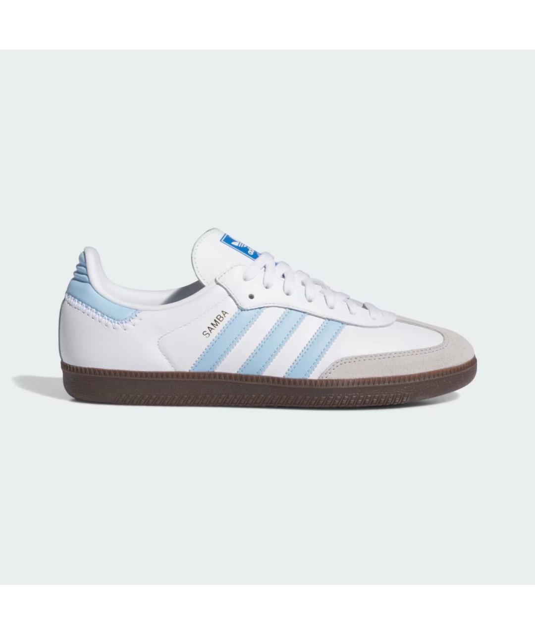 ADIDAS Белые кожаные кеды, фото 6