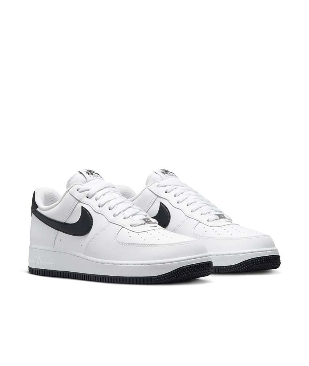 NIKE Белые кожаные кроссовки, фото 2