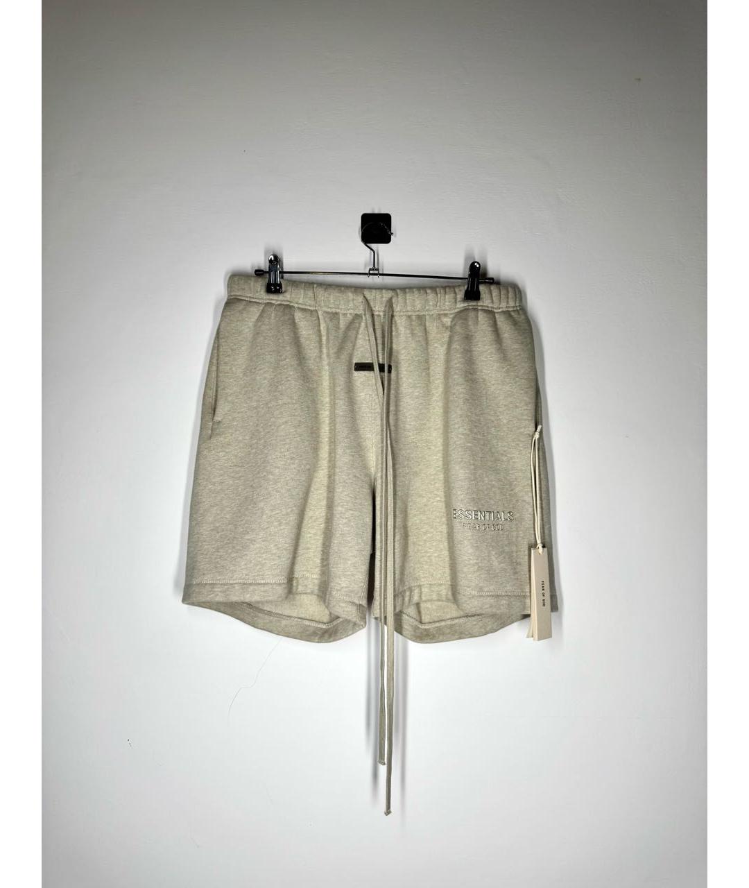 FEAR OF GOD ESSENTIALS Бежевые хлопковые шорты, фото 8