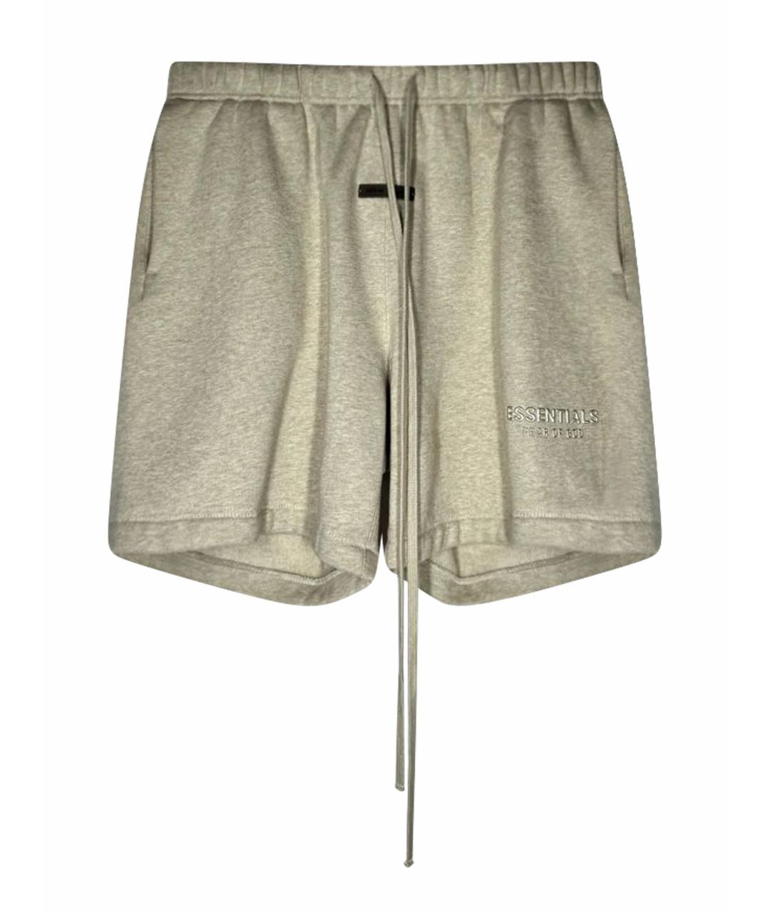 FEAR OF GOD ESSENTIALS Бежевые хлопковые шорты, фото 1