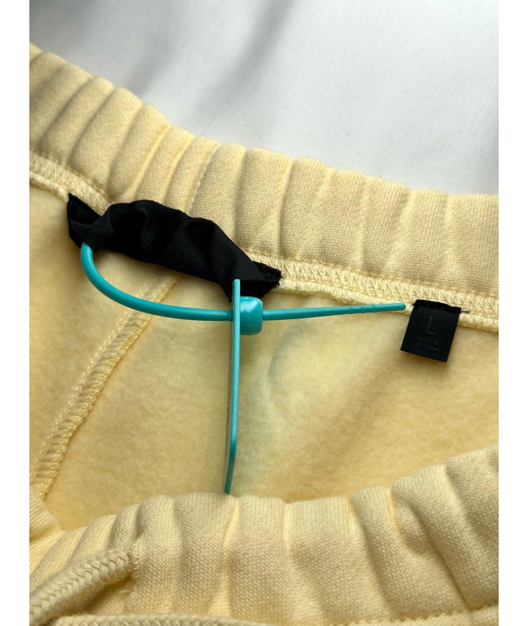 FEAR OF GOD ESSENTIALS Желтые хлопковые шорты, фото 5
