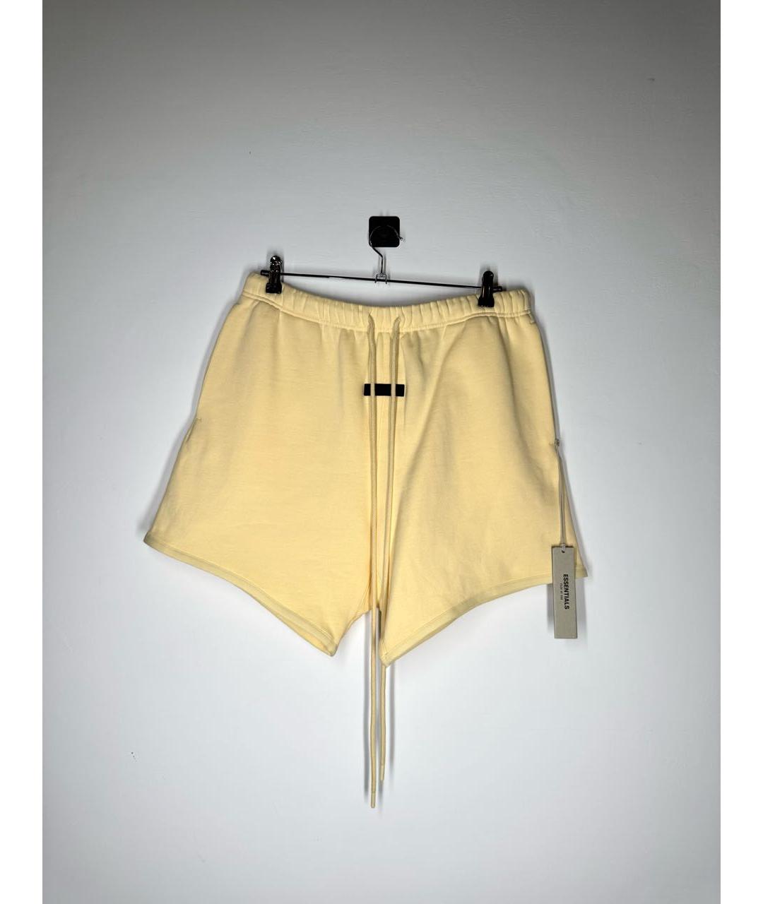 FEAR OF GOD ESSENTIALS Желтые хлопковые шорты, фото 8