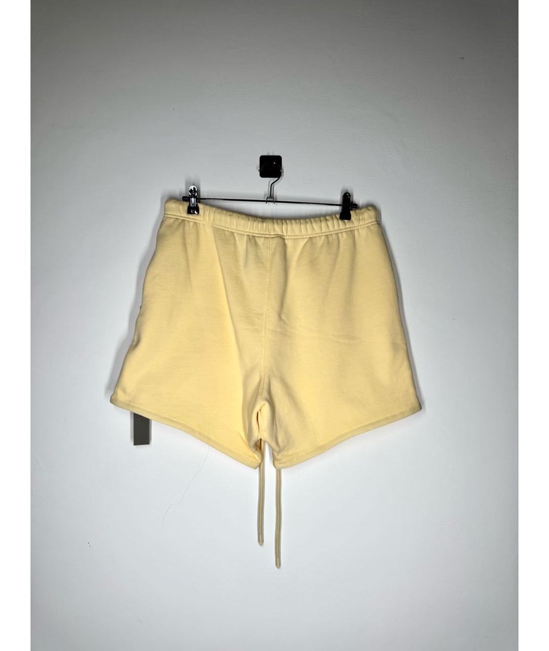 FEAR OF GOD ESSENTIALS Желтые хлопковые шорты, фото 2