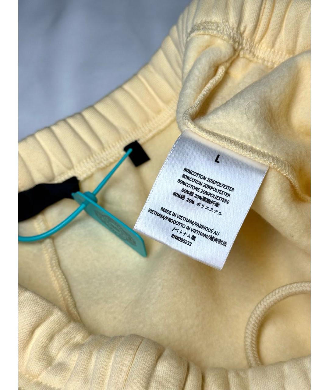 FEAR OF GOD ESSENTIALS Желтые хлопковые шорты, фото 6