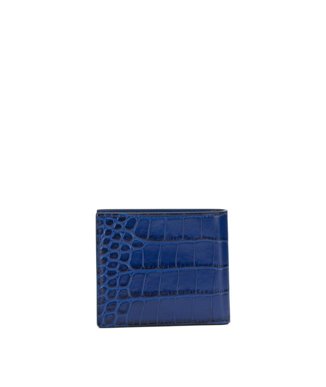 TOM FORD Синий кожаный кошелек, фото 3