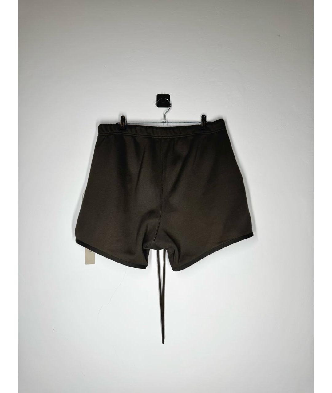 FEAR OF GOD ESSENTIALS Антрацитовые хлопковые шорты, фото 2