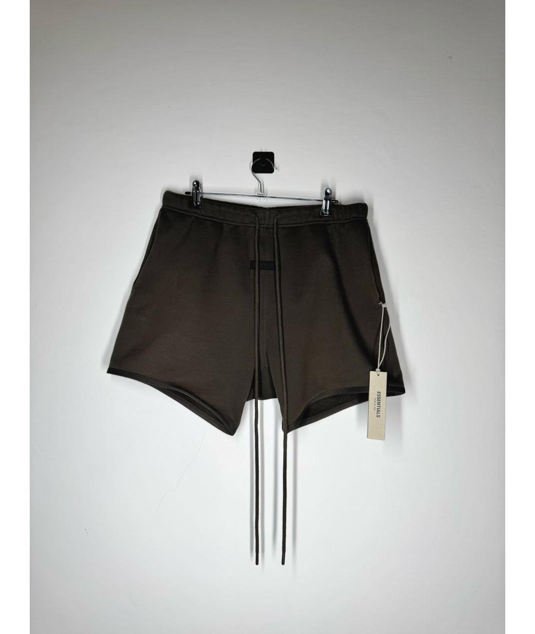 FEAR OF GOD ESSENTIALS Антрацитовые хлопковые шорты, фото 8
