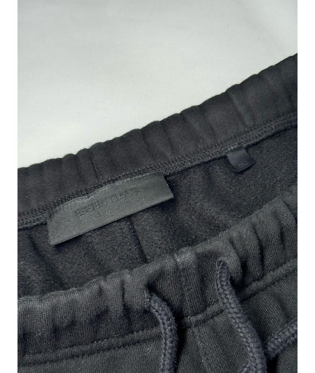 FEAR OF GOD ESSENTIALS Черные хлопковые шорты, фото 5