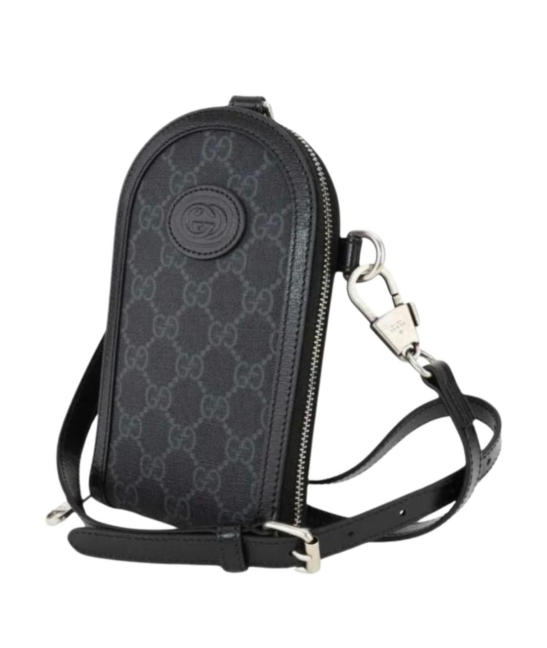 GUCCI Черная сумка через плечо, фото 1