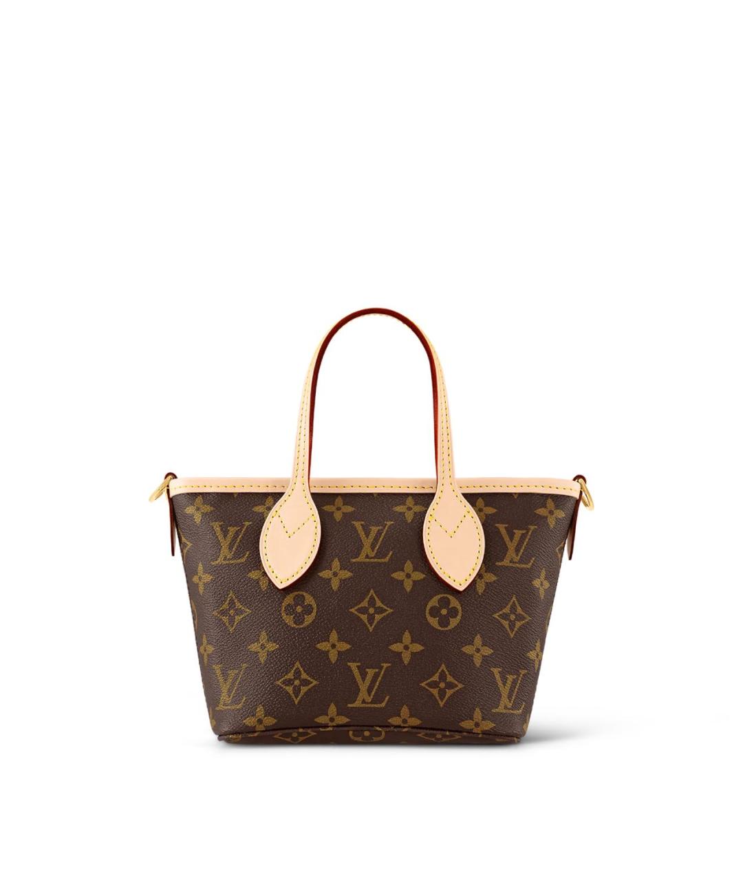 LOUIS VUITTON Коричневая сумка с короткими ручками из канвы, фото 1