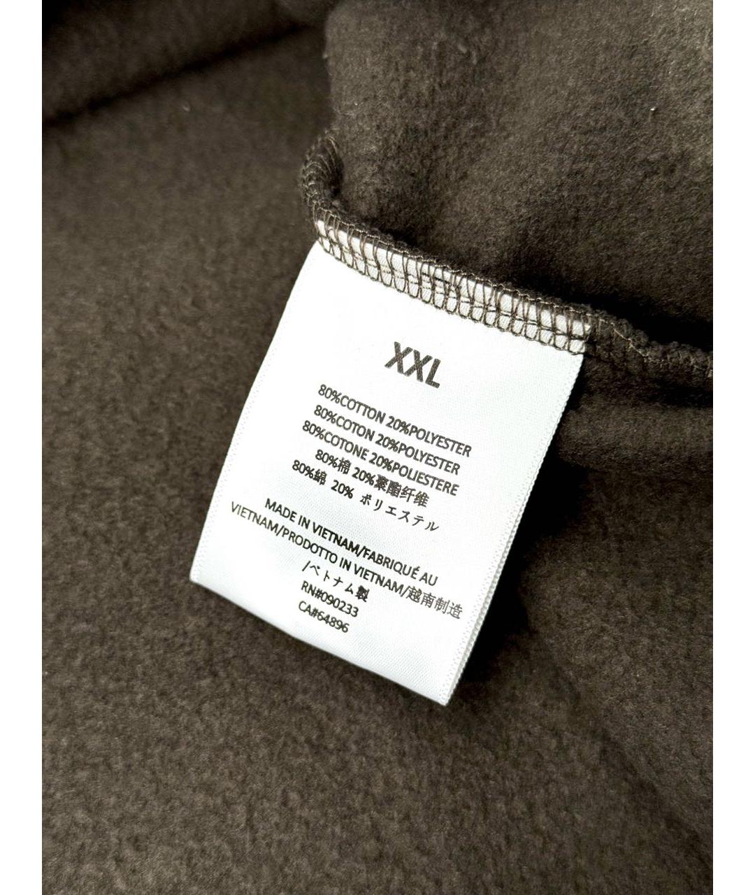 FEAR OF GOD ESSENTIALS Антрацитовая хлопковая куртка, фото 7