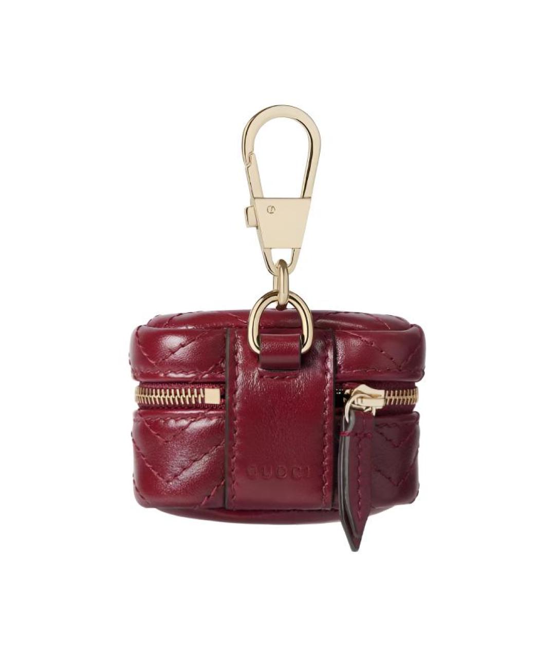 GUCCI Красный кожаный кошелек, фото 3