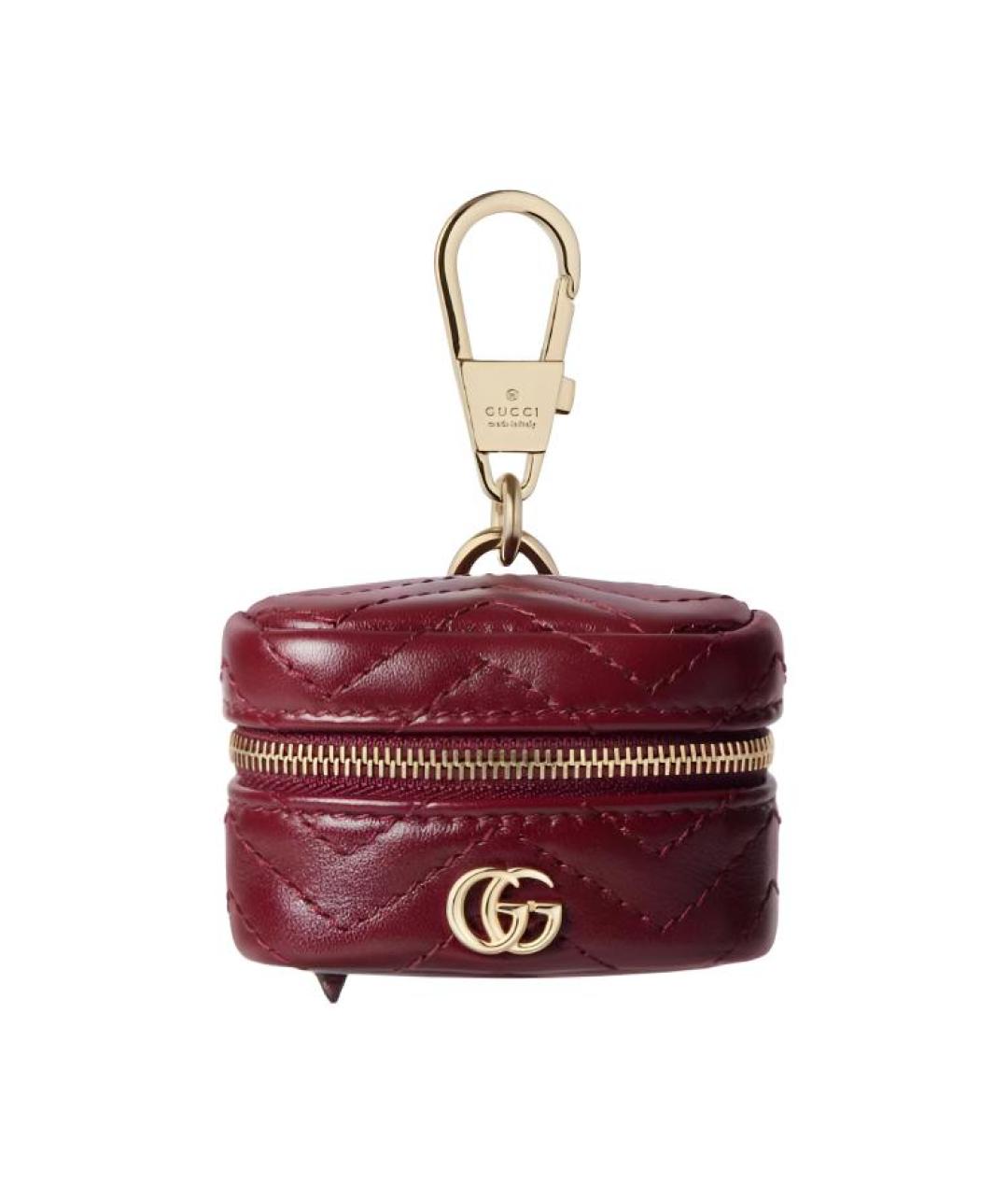 GUCCI Красный кожаный кошелек, фото 1