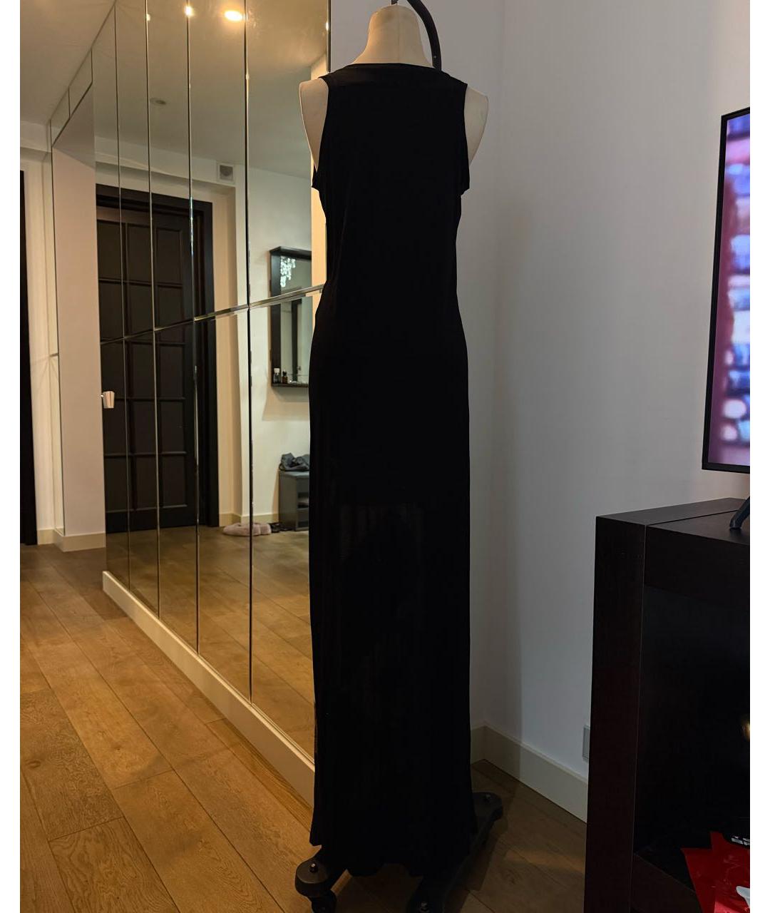 GIVENCHY Черное вискозное вечернее платье, фото 2