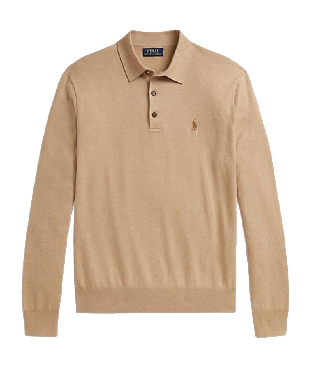 POLO RALPH LAUREN Бежевый джемпер / свитер, фото 1