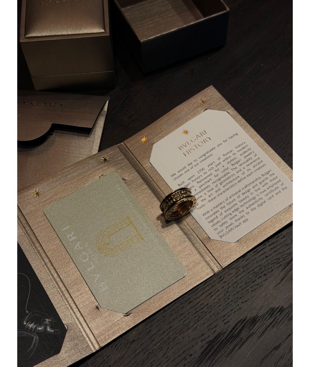 BVLGARI Золотое кольцо из розового золота, фото 4