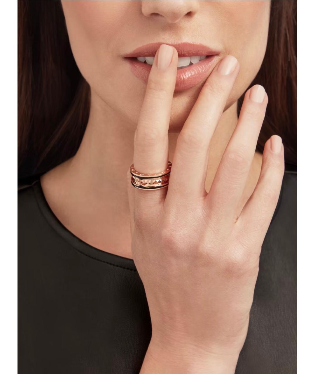 BVLGARI Золотое кольцо из розового золота, фото 2