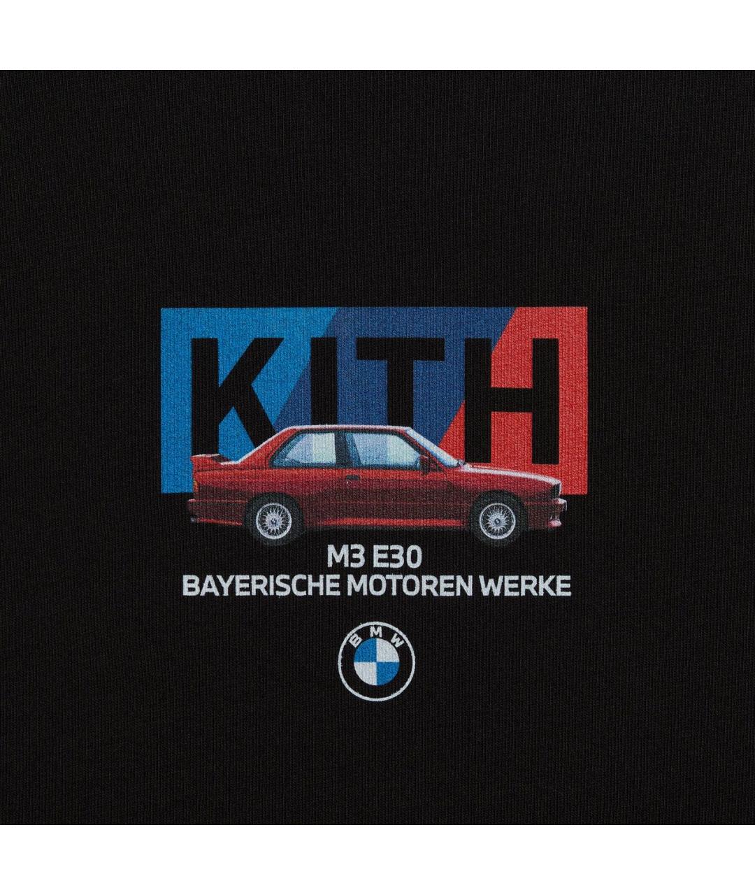 KITH Черная хлопковая футболка, фото 3