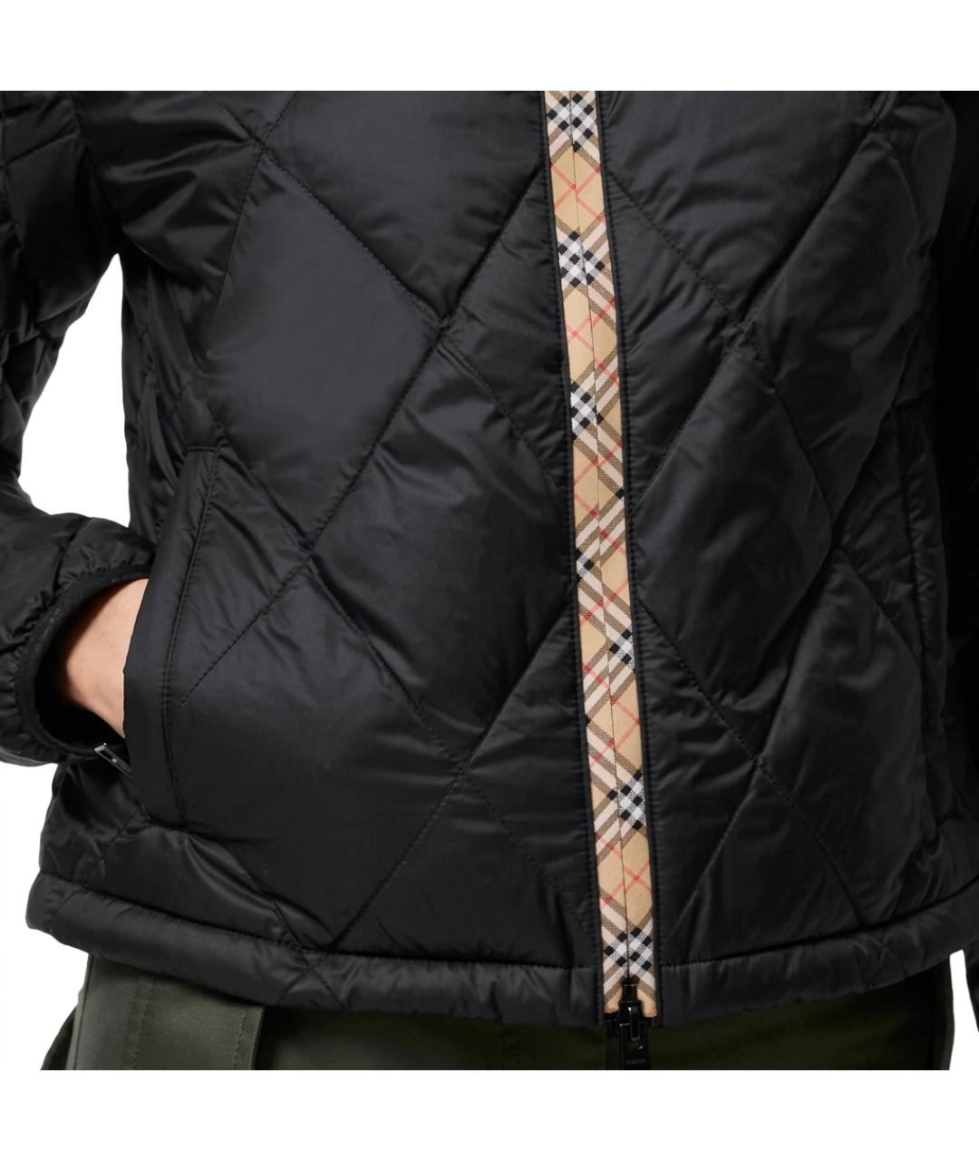 BURBERRY Черный пуховик, фото 5