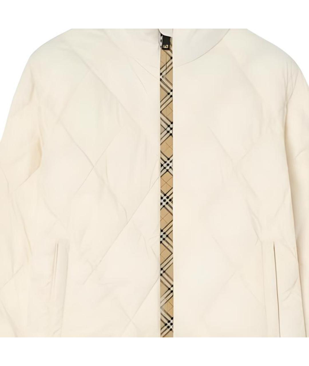 BURBERRY Бежевый пуховик, фото 2