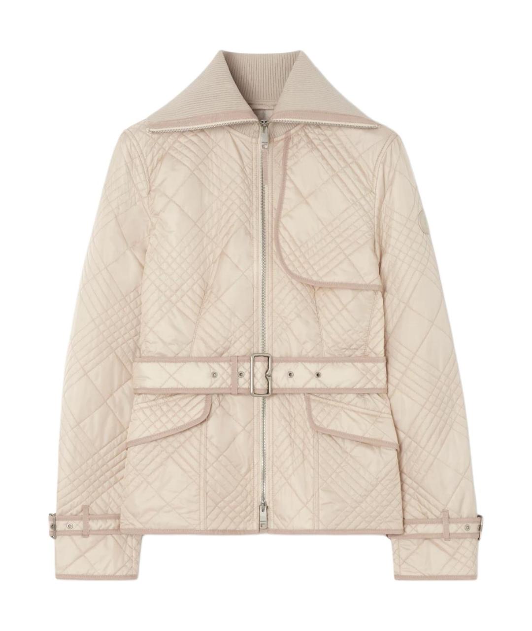 BURBERRY Бежевый пуховик, фото 1