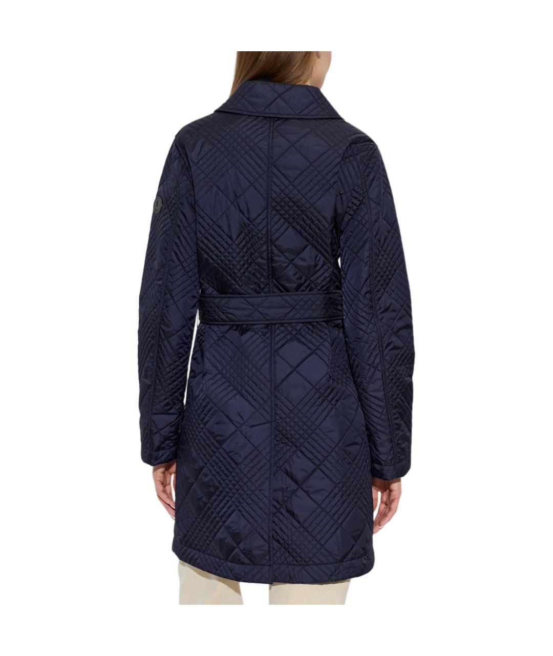 BURBERRY Темно-синий пуховик, фото 4