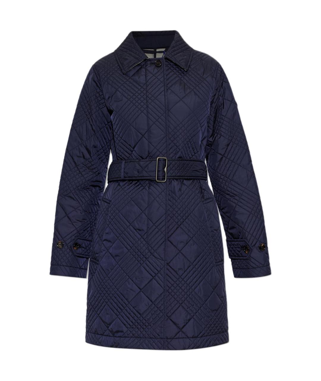 BURBERRY Темно-синий пуховик, фото 1