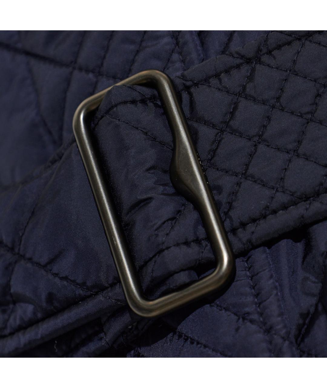 BURBERRY Темно-синий пуховик, фото 5