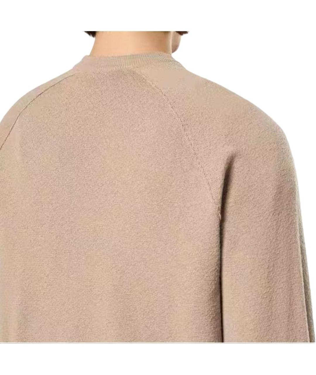STONE ISLAND Бежевый джемпер / свитер, фото 3
