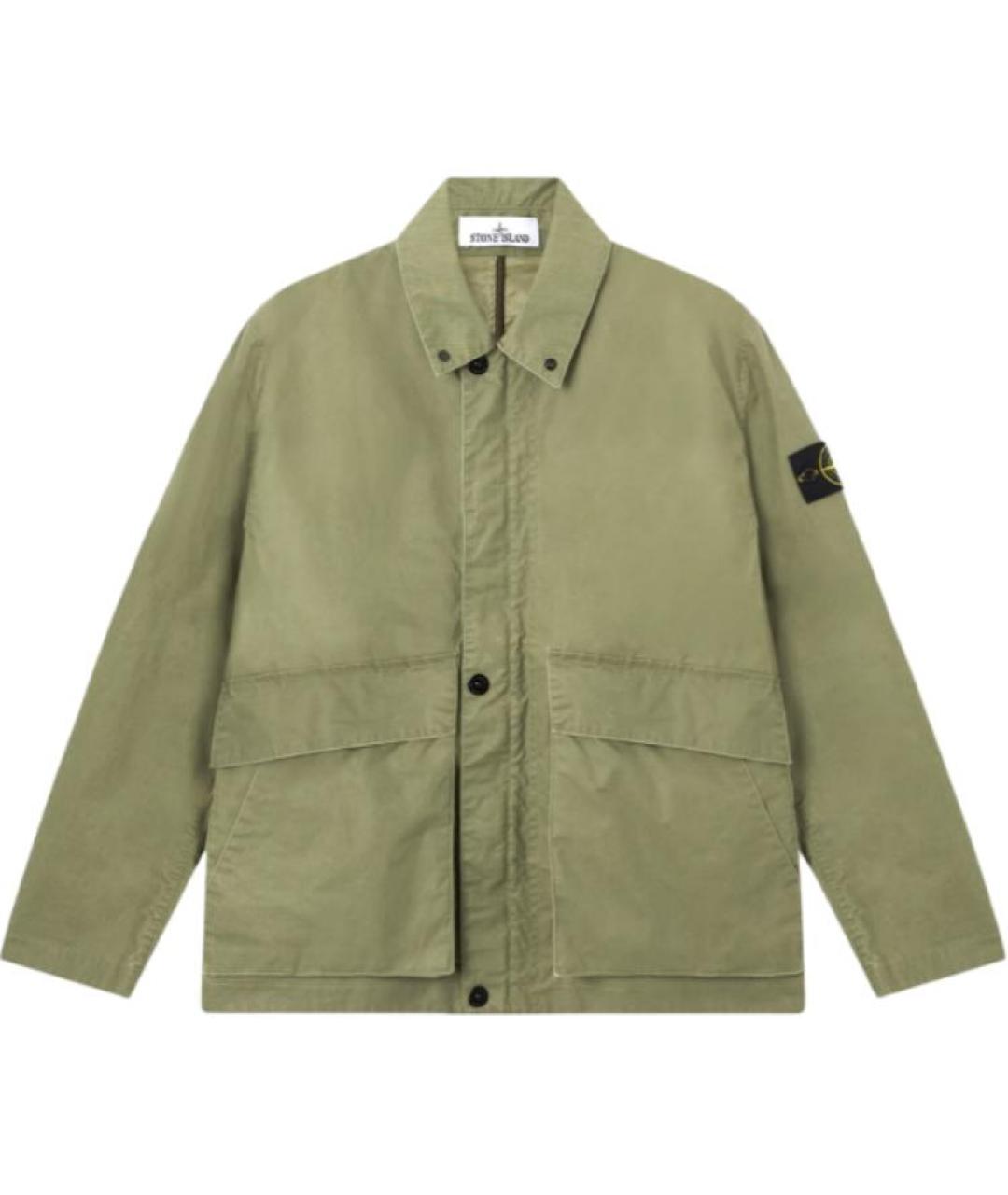 STONE ISLAND Зеленая куртка, фото 1