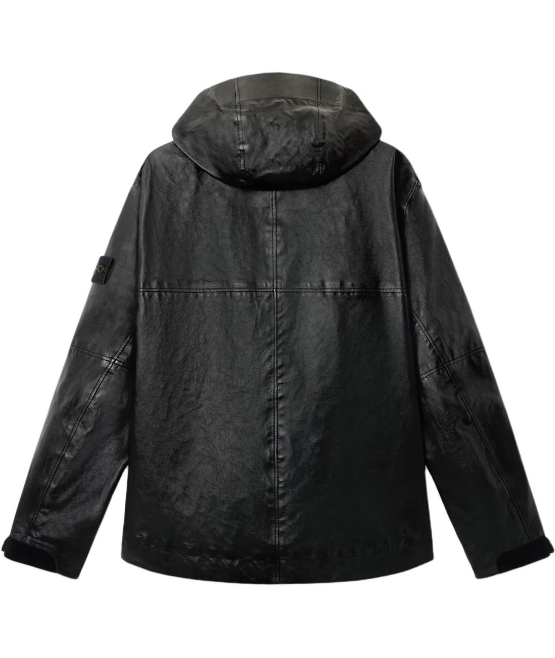 STONE ISLAND Черная куртка, фото 2