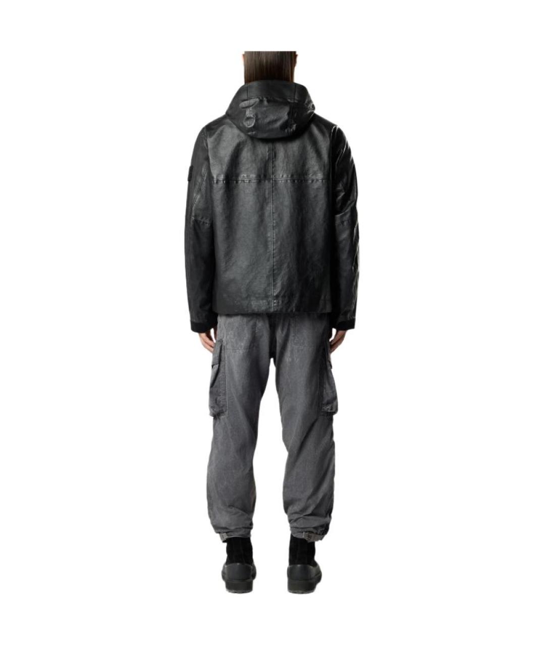 STONE ISLAND Черная куртка, фото 5