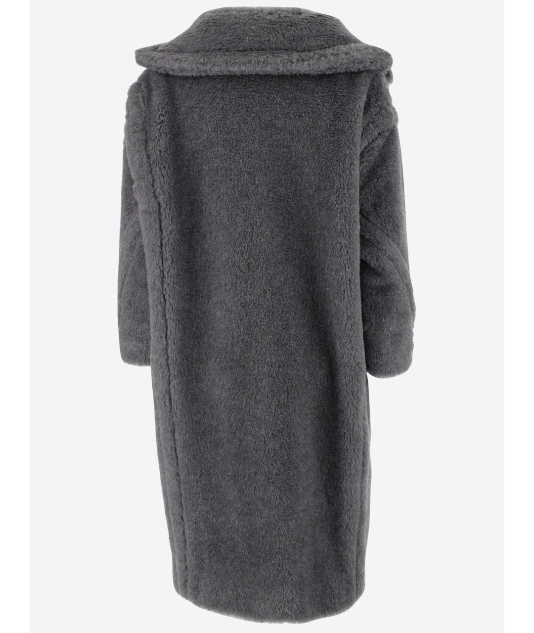 MAX MARA Серое шерстяное пальто, фото 2