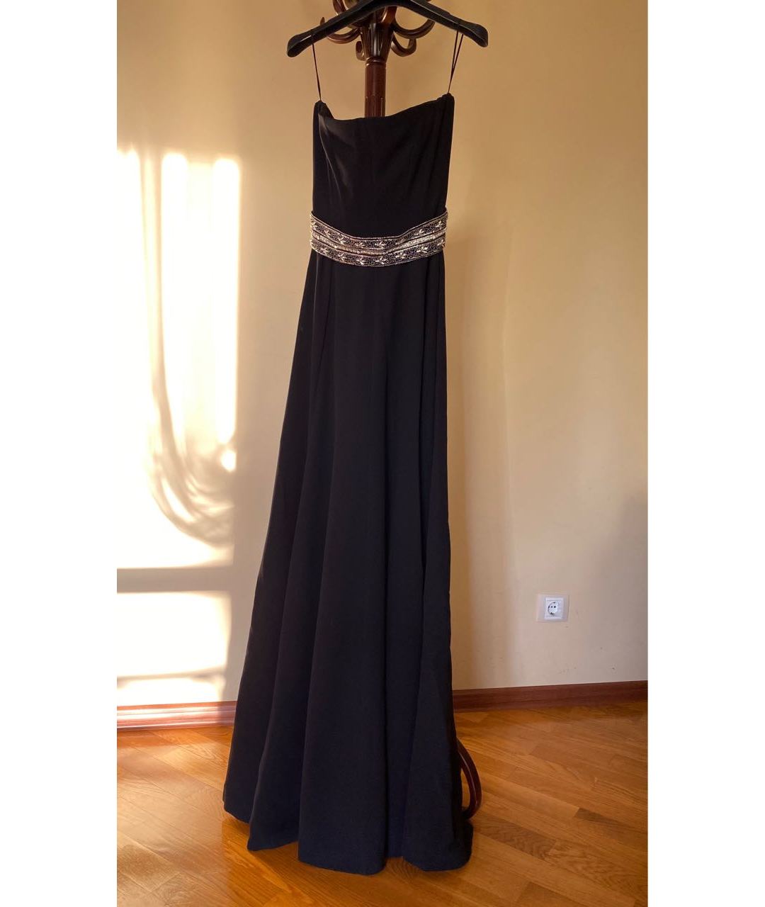 CHRISTIAN DIOR PRE-OWNED Черное вискозное вечернее платье, фото 7