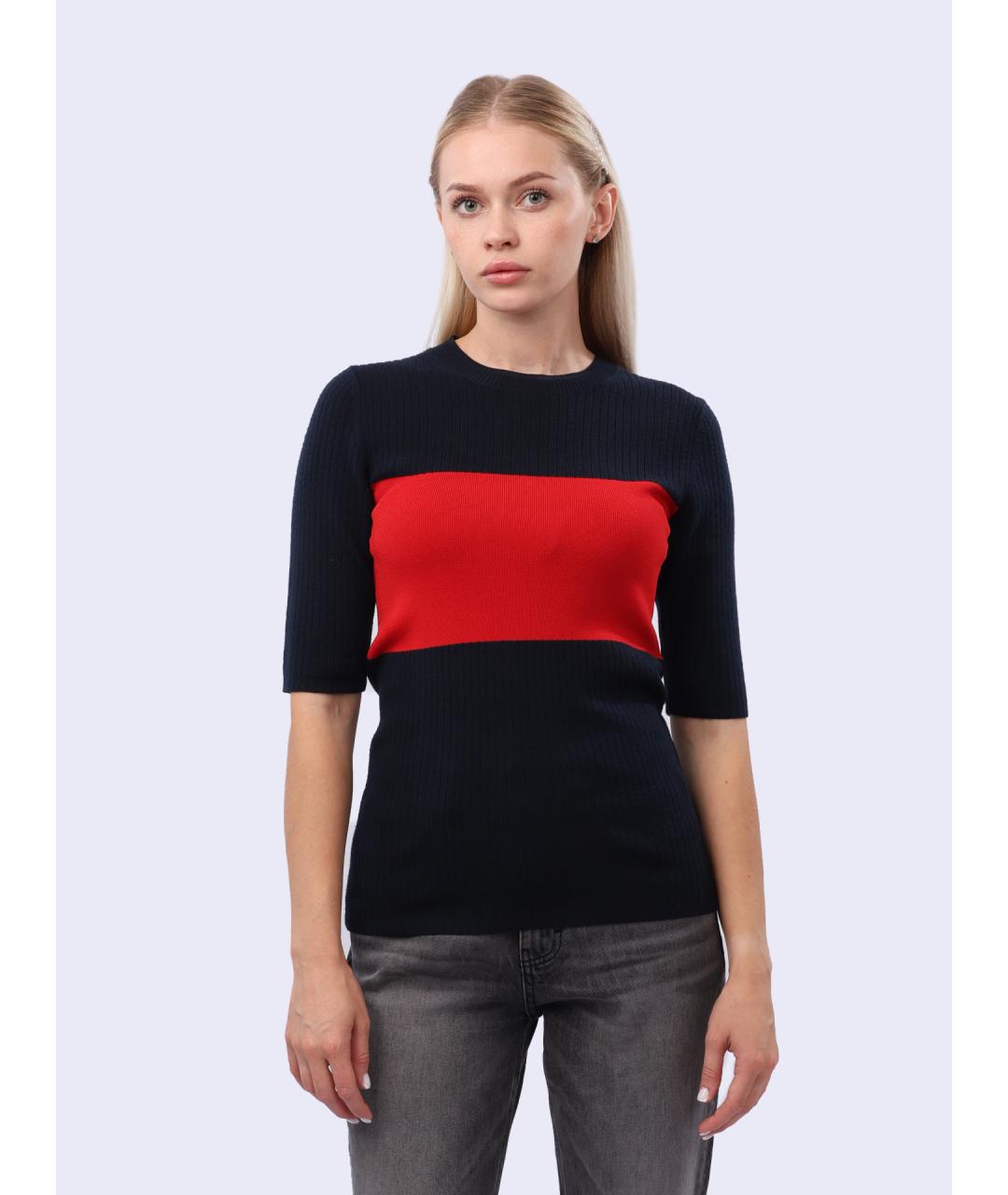 CALVIN KLEIN Темно-синяя футболка, фото 5